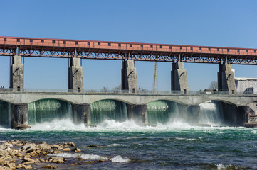 Laufwasserkraftwerk Eglisau-Glattfelden