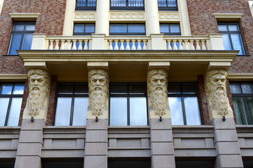 Fragment of the residential complex 