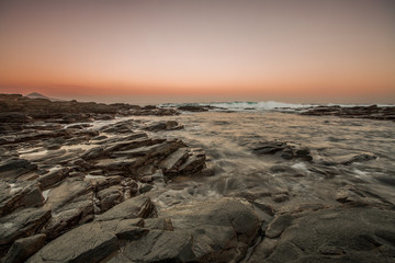 Colorful seascape at Gran Canaria Island coast. Canary Islands, Spain