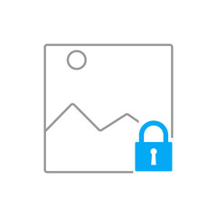 data security technology communication vector design illustration