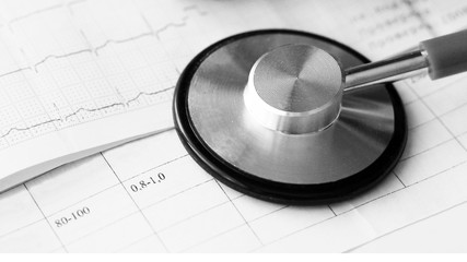 stethoscope for doctor and medical nursing people in hospital, healing of patients.