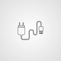 Charger adapter icon