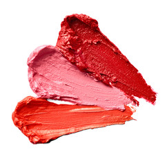 Fototapeta premium lipstick paint color makeup beauty sample