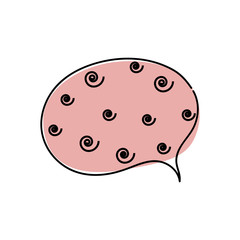 WebChat icon. Dialog text