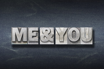 Obraz premium me and you den