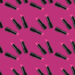Obraz premium Lipstick Pattern