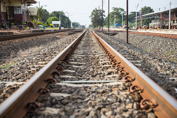Traditional railway stations that have been used for a long time.
