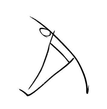 parighasana yoga pose