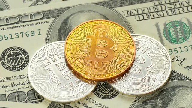 Golden Crypto-currency bokoyn and dollars - 3. New money displaces the old. Blokchain - the technology of the future.