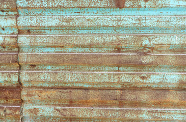 Dirty, old metal surface. White-grey grunge texture. Close up 