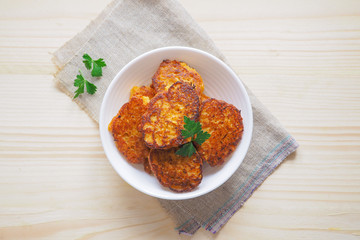 Delicious vegetarian cutlets. Lean cuisine during Ramadan.
