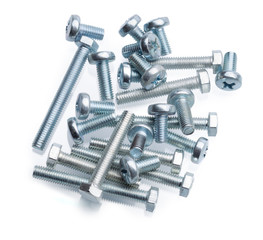 screw isolated on white