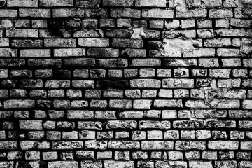 Brick texture with scratches and cracks