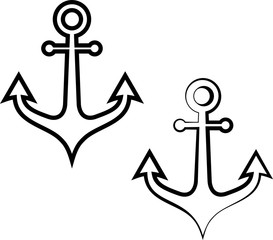 Anchor Icon, Flat