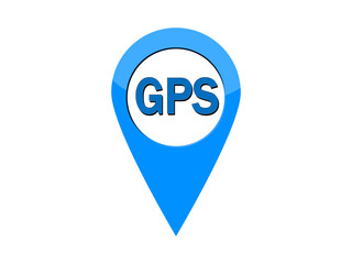 Map pointer with GPS