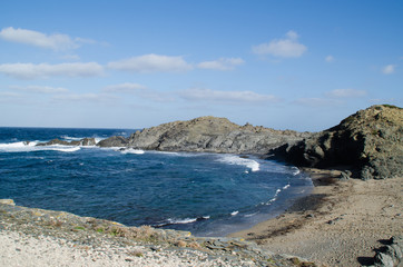 Fotografía de paisaje de una de las costas de Menorca