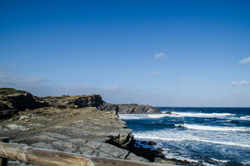 Fotografía de paisaje de una de las costas de Menorca