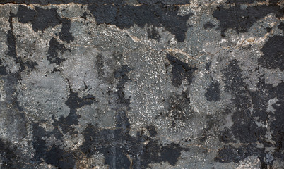 sharped old wall Moscow street 