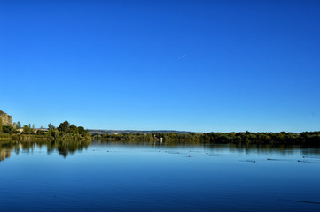 Lagunas del Campillo en Rivas vaciamadrid, cerca de Madrid