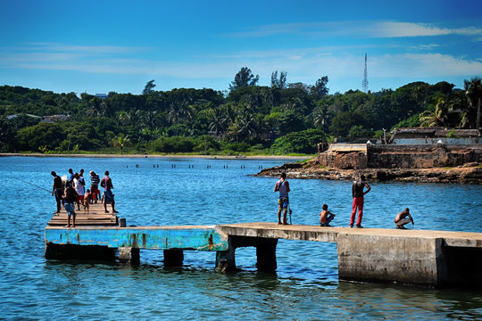 Fishermen in Cojimar, Cuba