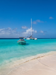 Obraz premium The beautiful Klein Curacao deserted island Curacao Views