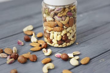 dried fruits and nuts