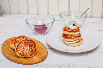 Cheesecakes, homemade cakes
