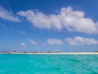 Obraz premium Piękna bezludna wyspa Klein Curacao Curacao Views