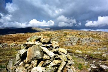 Cairn on Grey Crag