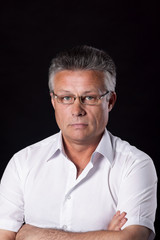 Obraz premium portrait of senior business man