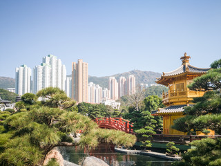 Fototapeta premium Famous Wong Tai Sin temple in Kowloon City, Hong Kong
