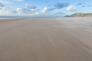 Empty beautiful sandy beach