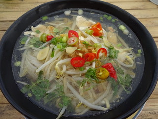 asiatische Nudelsuppe
