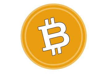 icono de bitcoin criptomoneda