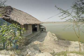 Village in Sundarbans in Bangladesh