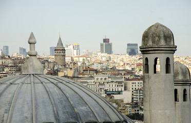 Naklejka premium galata tower , istanbul