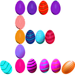 Colourful Easter Eggs