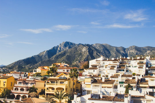 Marbella. View of Marbella. Picture taken – 14 february 2018.