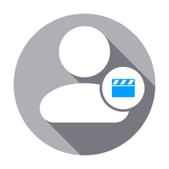 Film movie people user icon