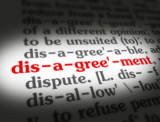 Dictionary Disagreement