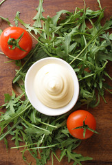 sauce of sour cream mayonnaise
