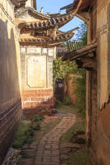 Old  houses in Shaxi China.