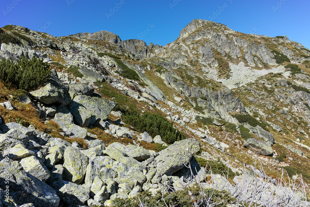 Wall mural the valley of malyovishka river, rila mountain, bulgaria