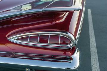 Tailight of a 1959 Chevrolet Impala