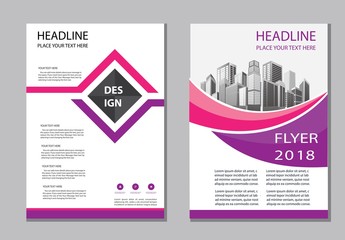 design cover book brochure flyer layout annual report business template