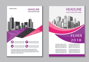 design cover book brochure flyer layout annual report business template