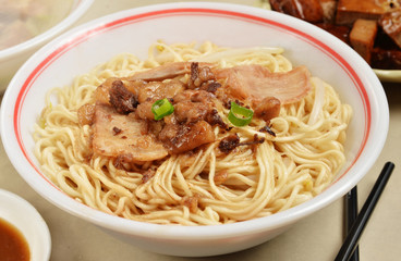 Chinese tradition food - dry noodles         