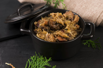 fresh and tasty Bigos