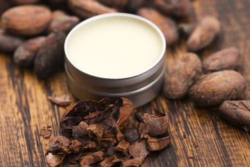 Natural cocoa butter. Healthy, beans.
