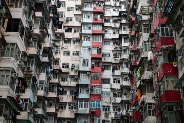 Old apartment In Hong Kong.